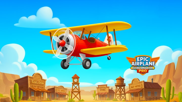 Epic Airplane Flying Simulator Pro