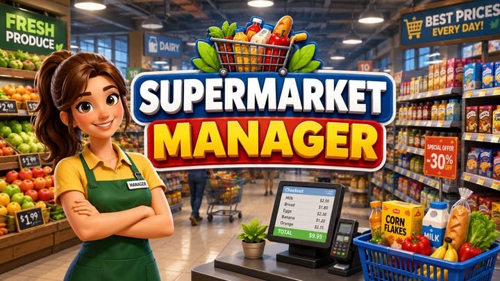Supermarket Manager: VR Cashier