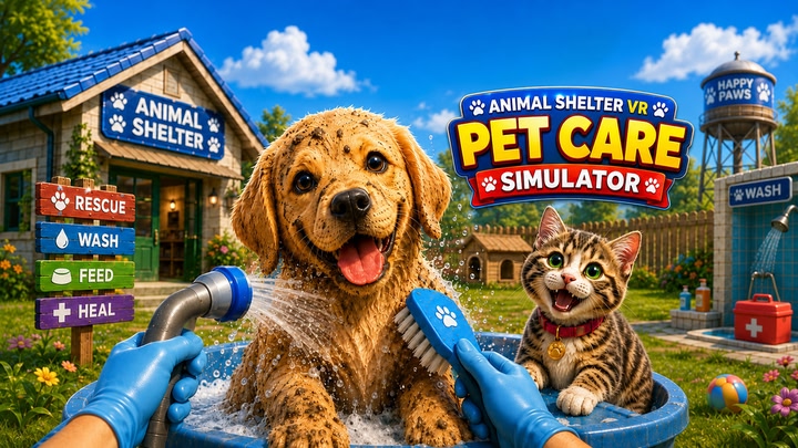 Animal Shelter VR: Pet Care Simulator