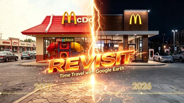 Revisit: Time Travel with Google Earth