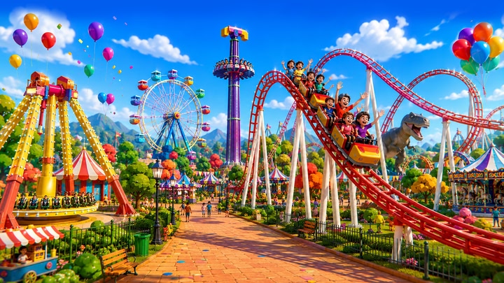Toon Thrill Park VR