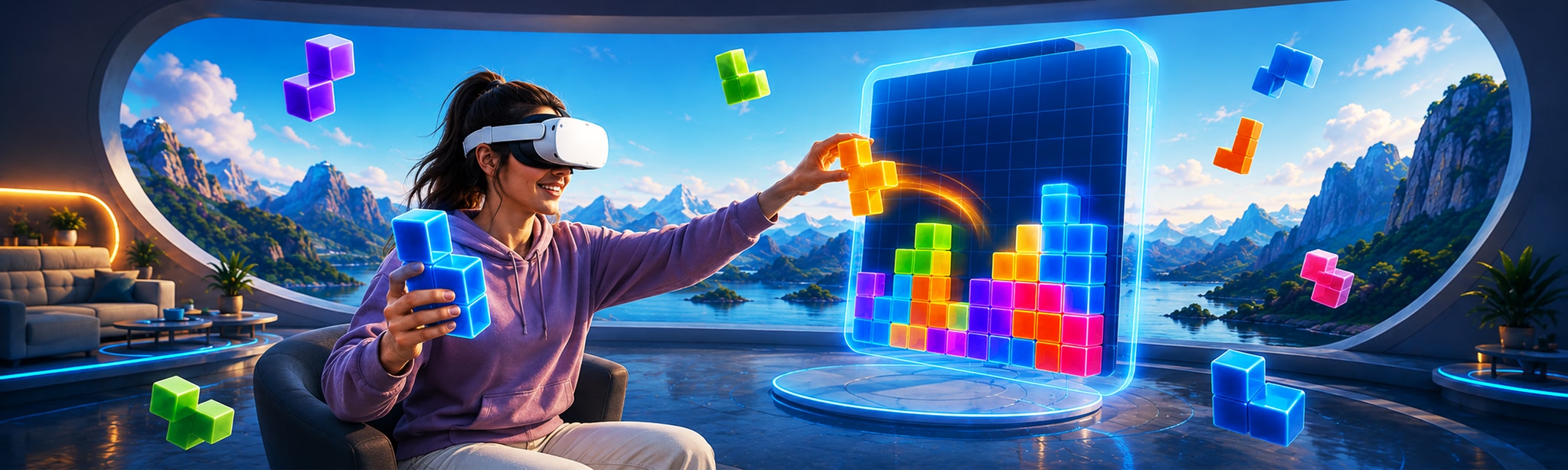 Brick Block Puzzle VR