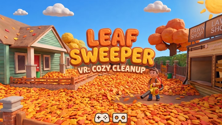 Leaf Sweeper VR: Cozy Cleanup