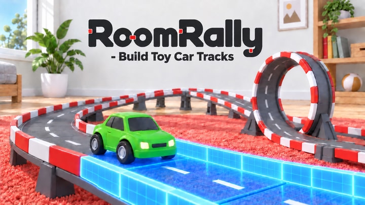 RoomRally - Build Toy Car Tracks