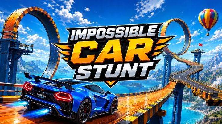 Impossible Car Stunt: Driving Simulator