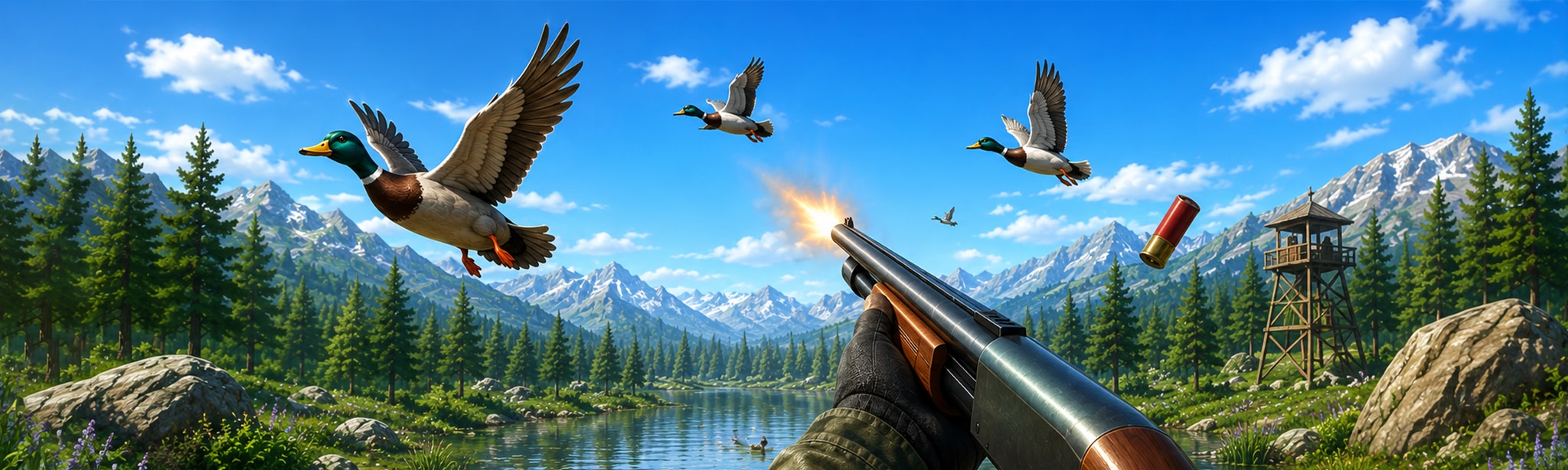 Duck Hunting: Shooting VR Simulator