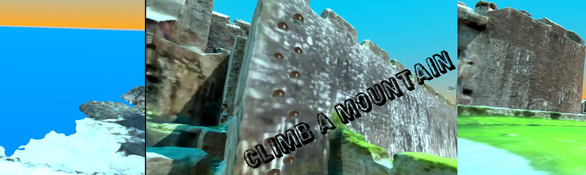 climb a mountain