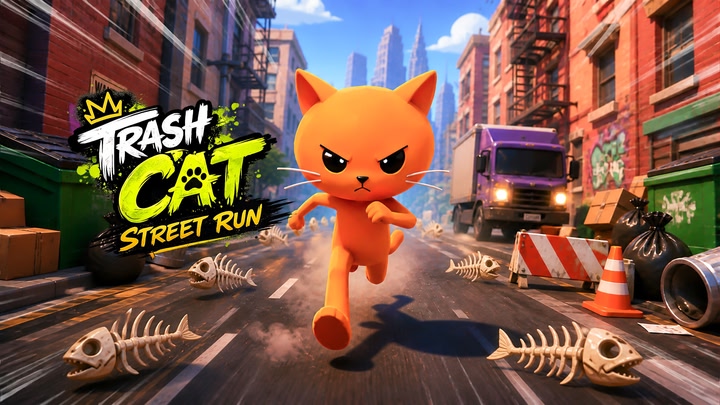 Trash Cat: Street Run