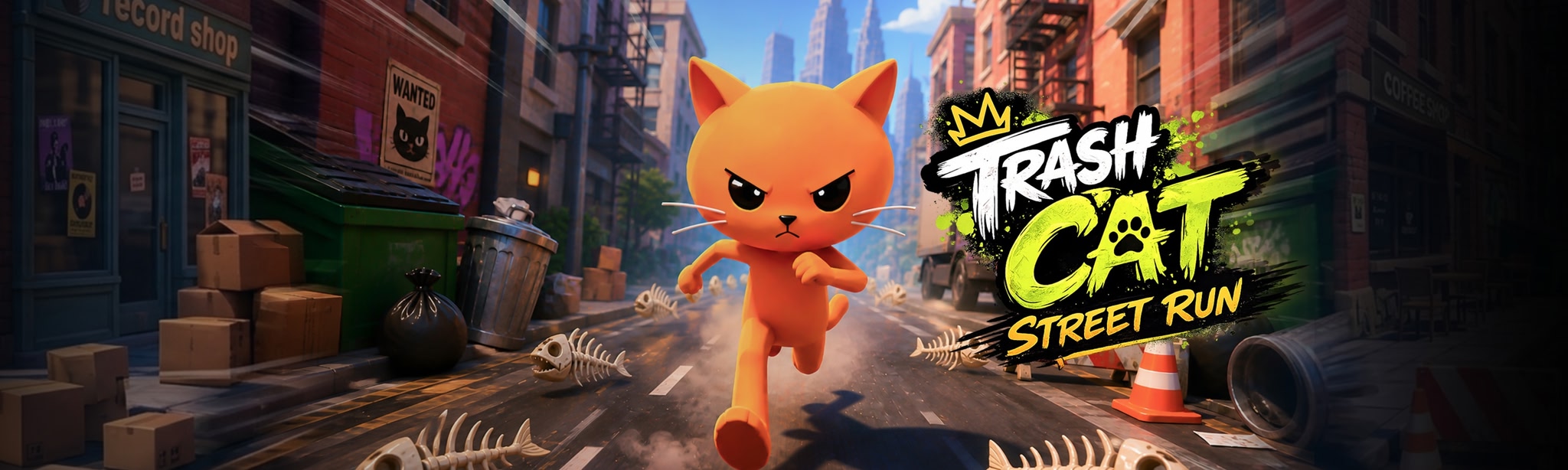 Trash Cat: Street Run