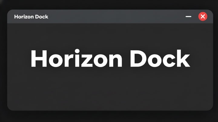 Horizon Dock