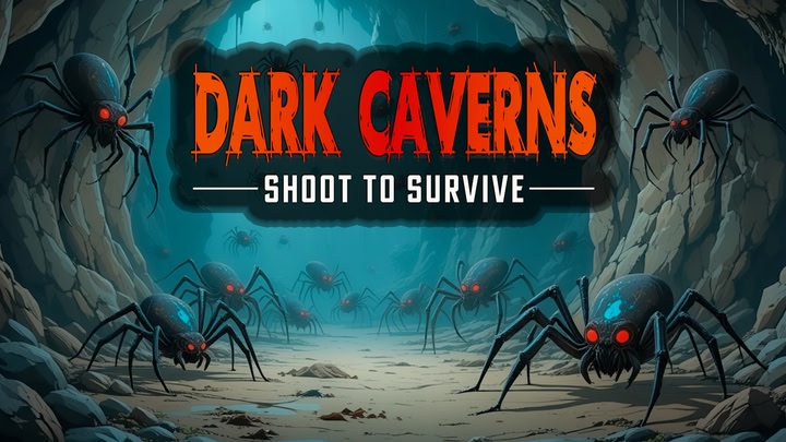 Dark Caverns: Shoot to Survive