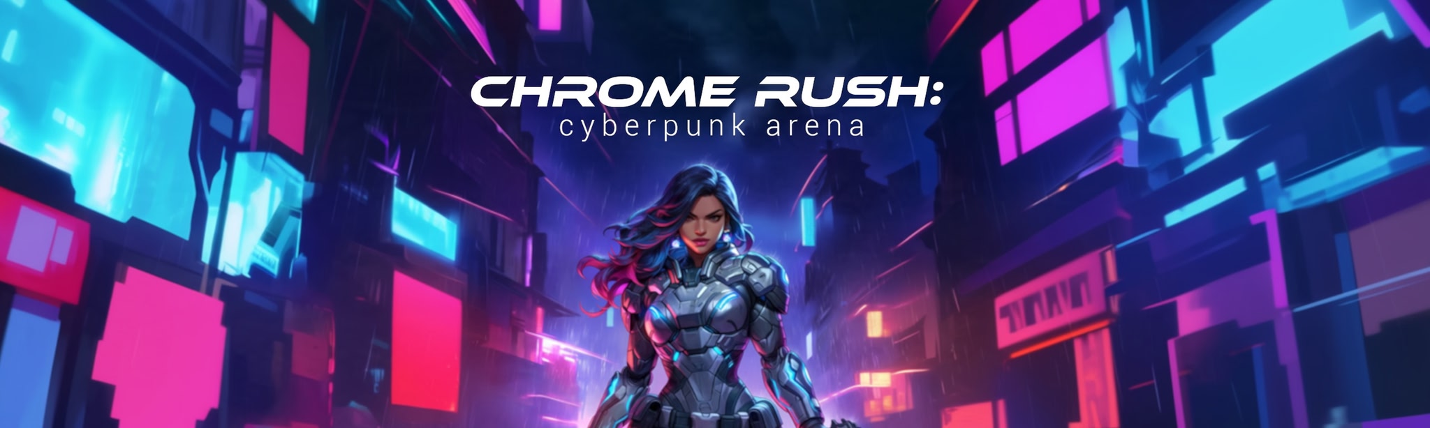 Chrome Rush: Cyberpunk Arena