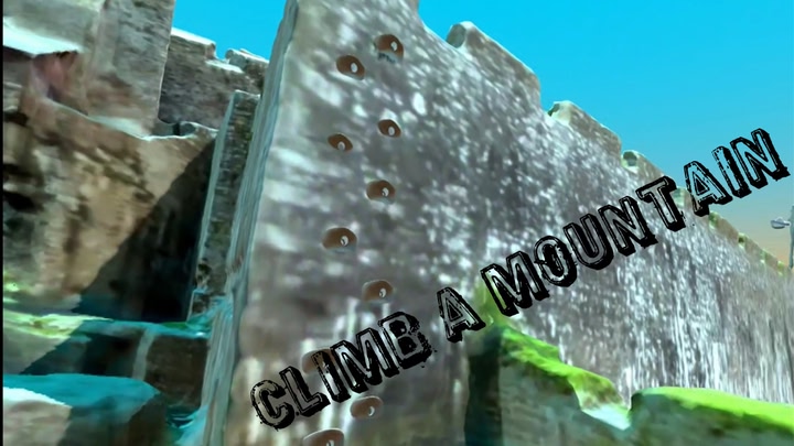 climb a mountain