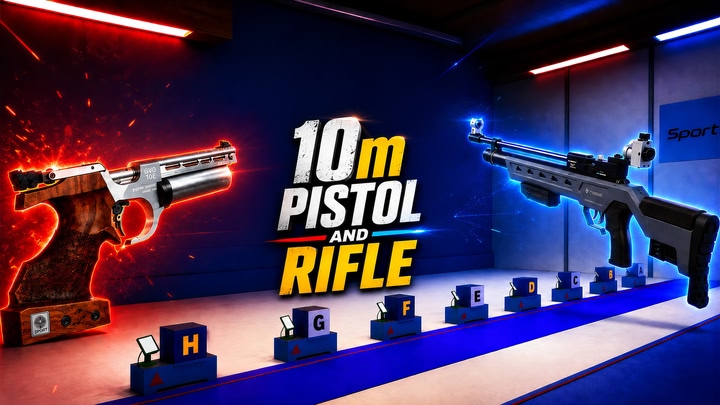 SportyXR: Air Pistol & Rifle 10m VR
