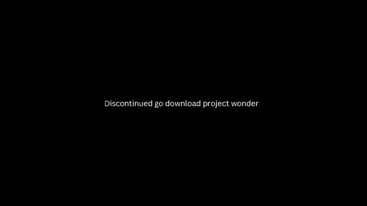Discontinued go download project wonder