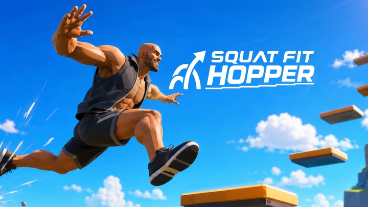 Squat Fit Hopper: Cardio Leg Workout