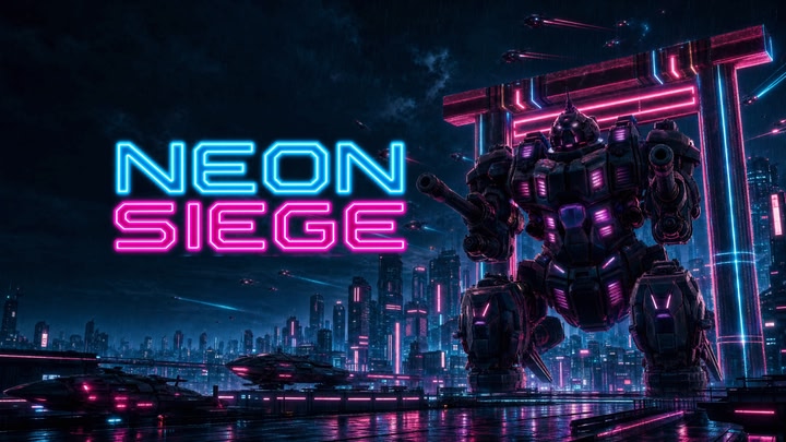 NEON SIEGE ネオン防衛戦