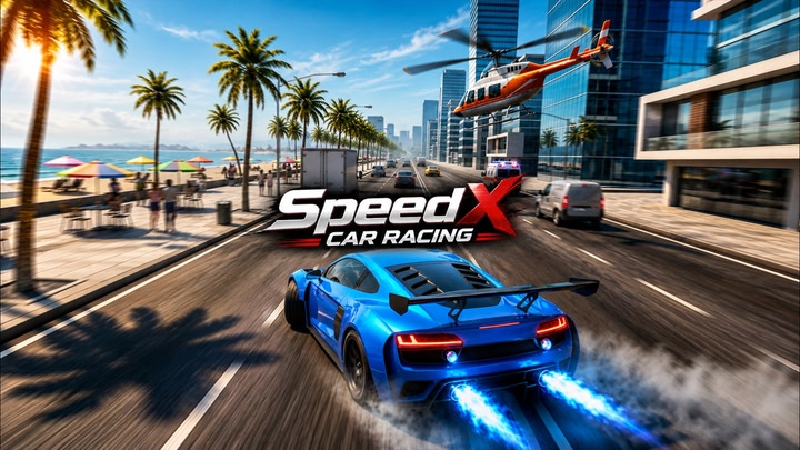 SpeedX Car Racing Game VR
