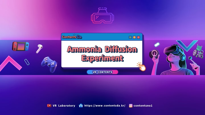 Ammonia Diffusion Experiment - ContentsDa Science Experiment