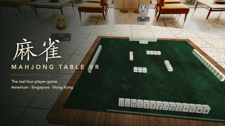 Mahjong Table VR