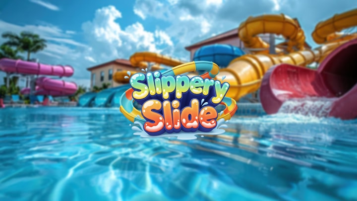 Slippery Slide - Water Park Adventure
