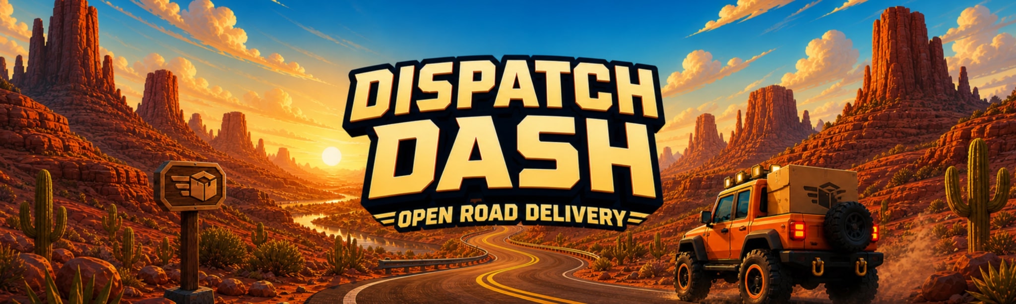Dispatch Dash: Open Road Delivery
