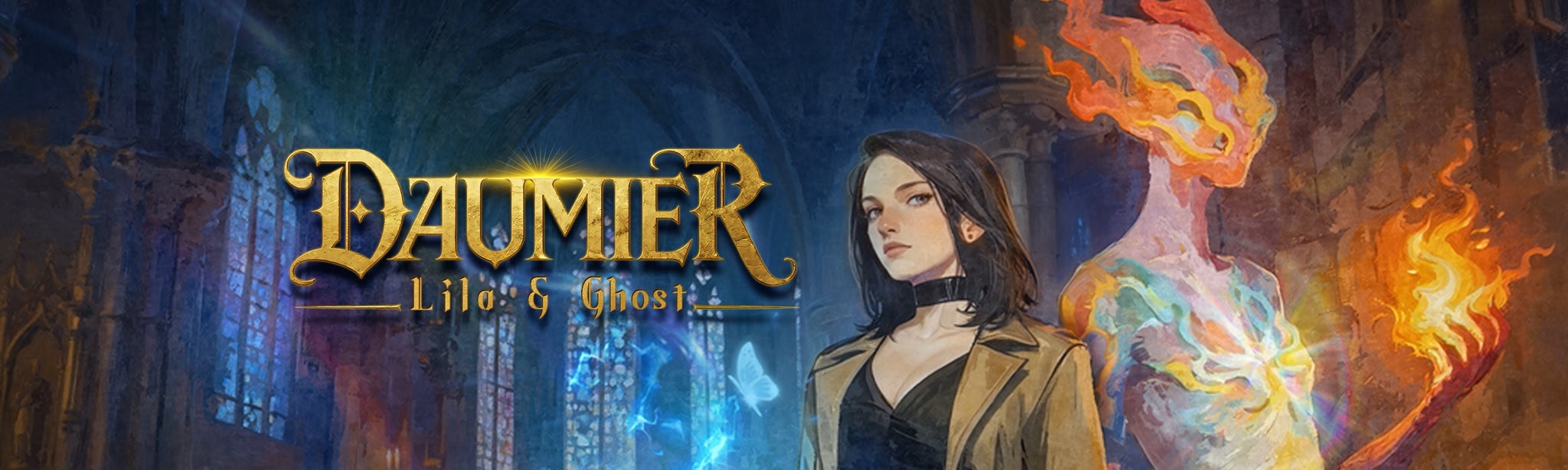 Daumier: Lila & Ghost