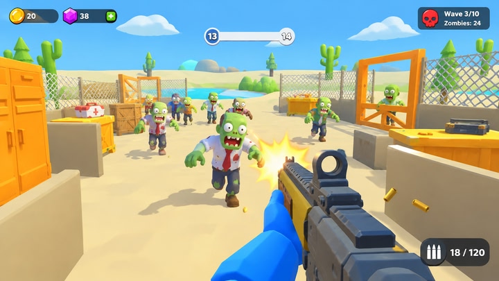 Alien Defense : Shooting Game