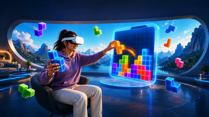 Brick Block Puzzle VR