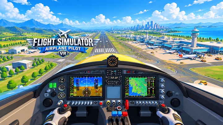 Flight Simulator: Airplane Pilot VR