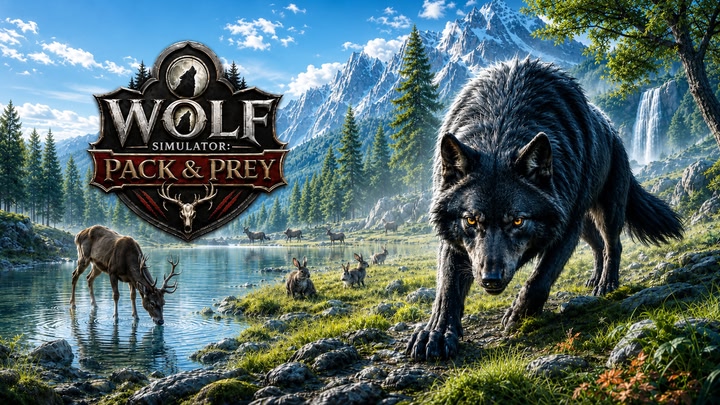 Wolf Simulator: Pack & Prey