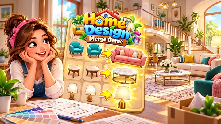 Home Design - Merge Game
