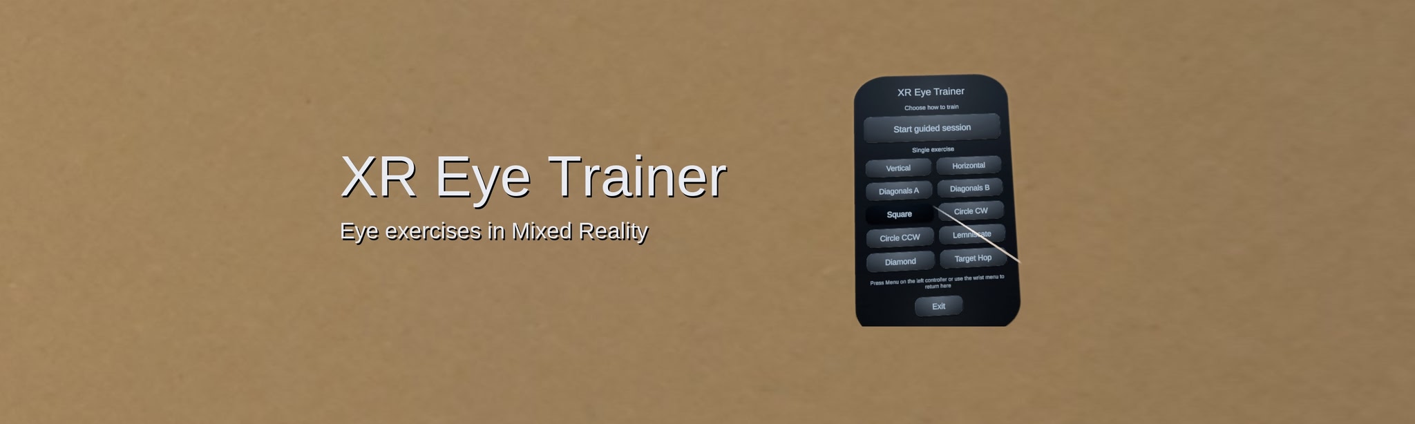 XR Eye Trainer