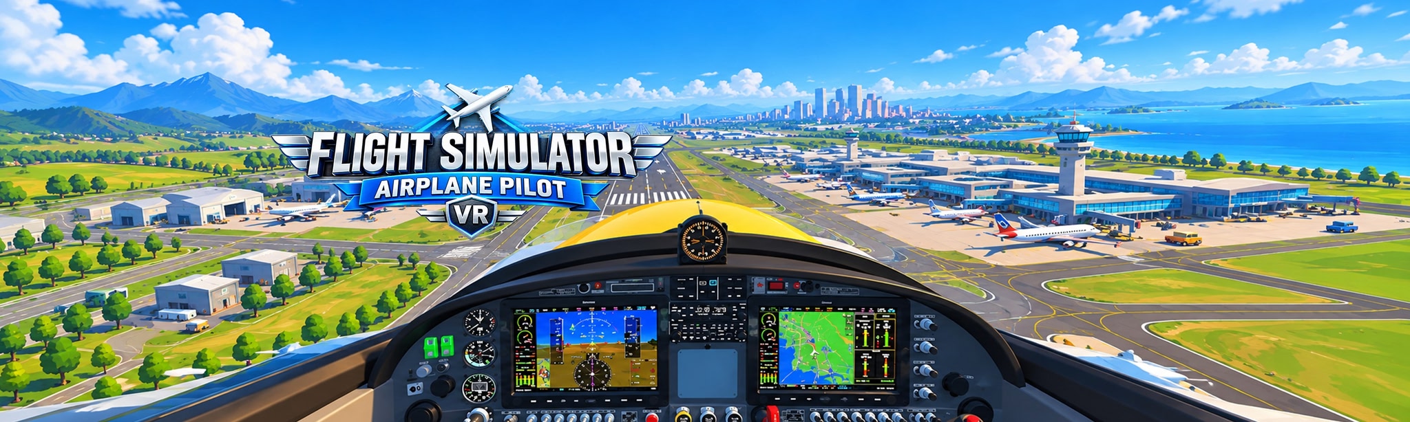 Flight Simulator: Airplane Pilot VR