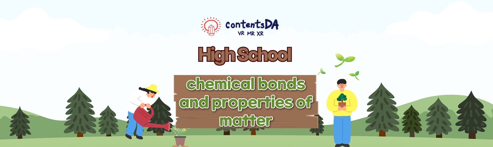 High school - chemical bonds and properties of matter