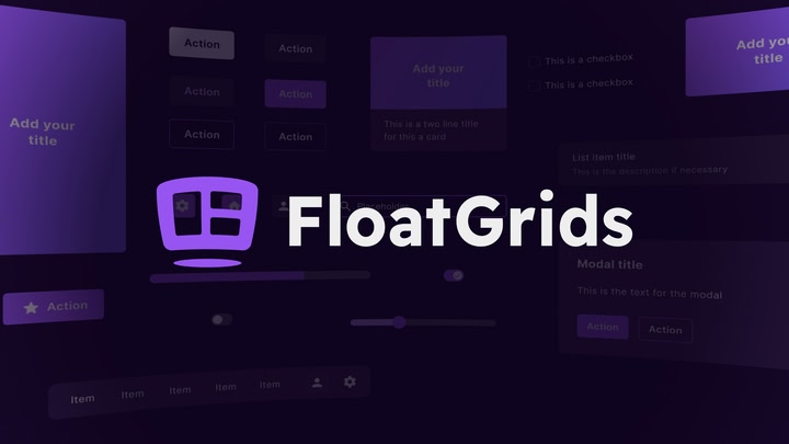 FloatGrids VR Design System