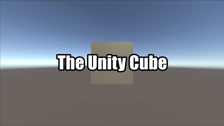 The Unity Cube