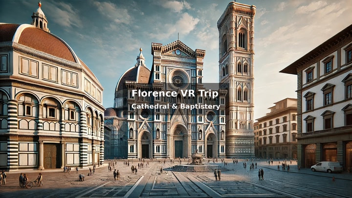 Florence VR Trip: Cathedral & Baptistery
