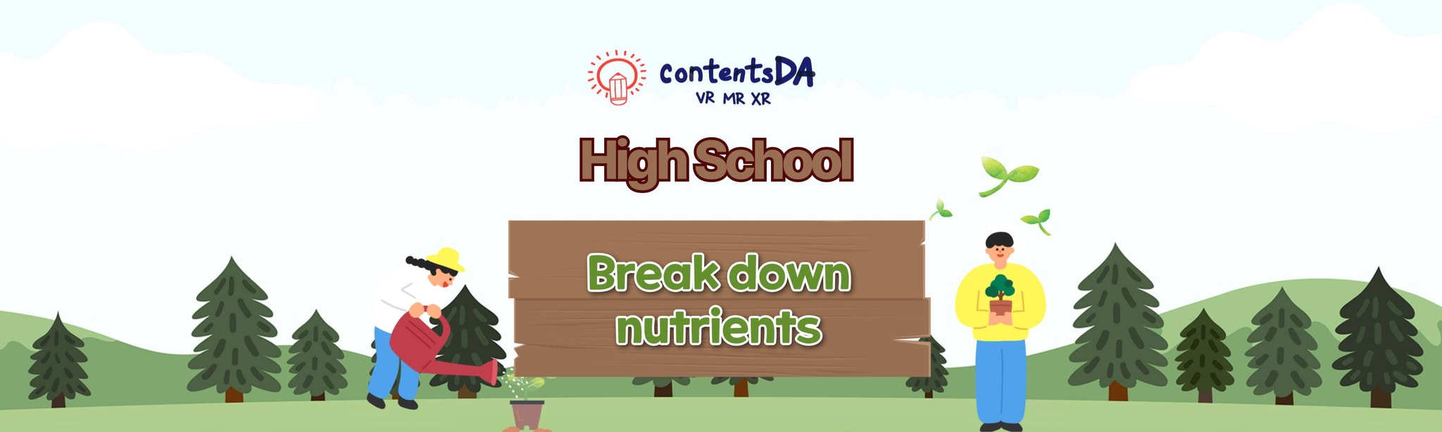 High school - break down nutrients